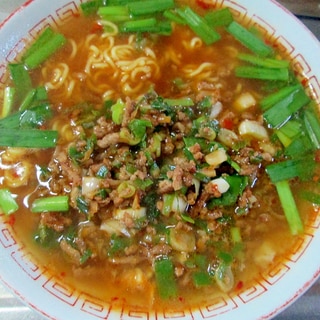 インスタントラーメンで本格台湾ラーメン